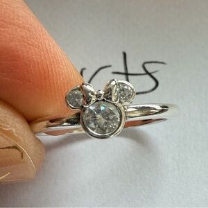 Pandora Disney Minnie Mouse Sparkling Head Ring (size 52/US 6)